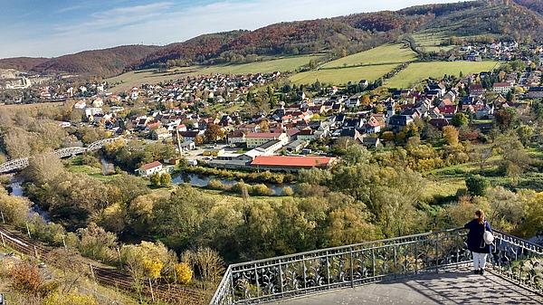 Blick auf Dorndorf im Saale-Holzland-Kreis