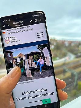 Elektronische Wohnsitzanmeldung