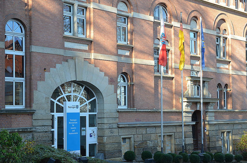 Gebäude Innenministerium in Erfurt